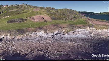 N6 Wave cut notch, platform and cliff tour