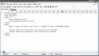 jQuery Tutorial 107 Email validation