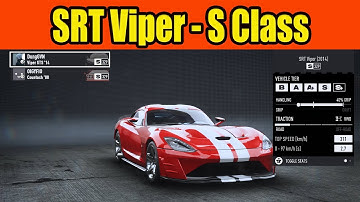 SRT Viper Build S Class in Need For Speed Unbound