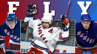 Eric Lindros Arrives In New York City (FLY Line)