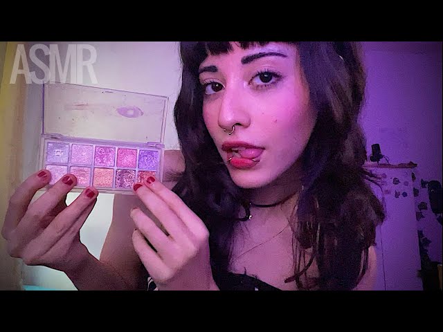 ASMR Spit Painting You Makeup (soft)