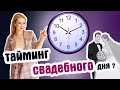 Тайминг свадебного дня или план свадьбы