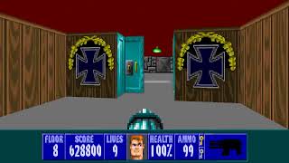 Bashe Plays Wolfenstein 3D - E2M8