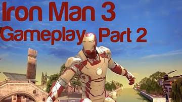 Iron Man 3 Gameplay Part 2 - The Official Game iOS | WikiGameGuides