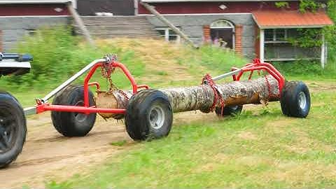 Ultratec Loggin ATV Trailer (subtitles fin,swe,eng)