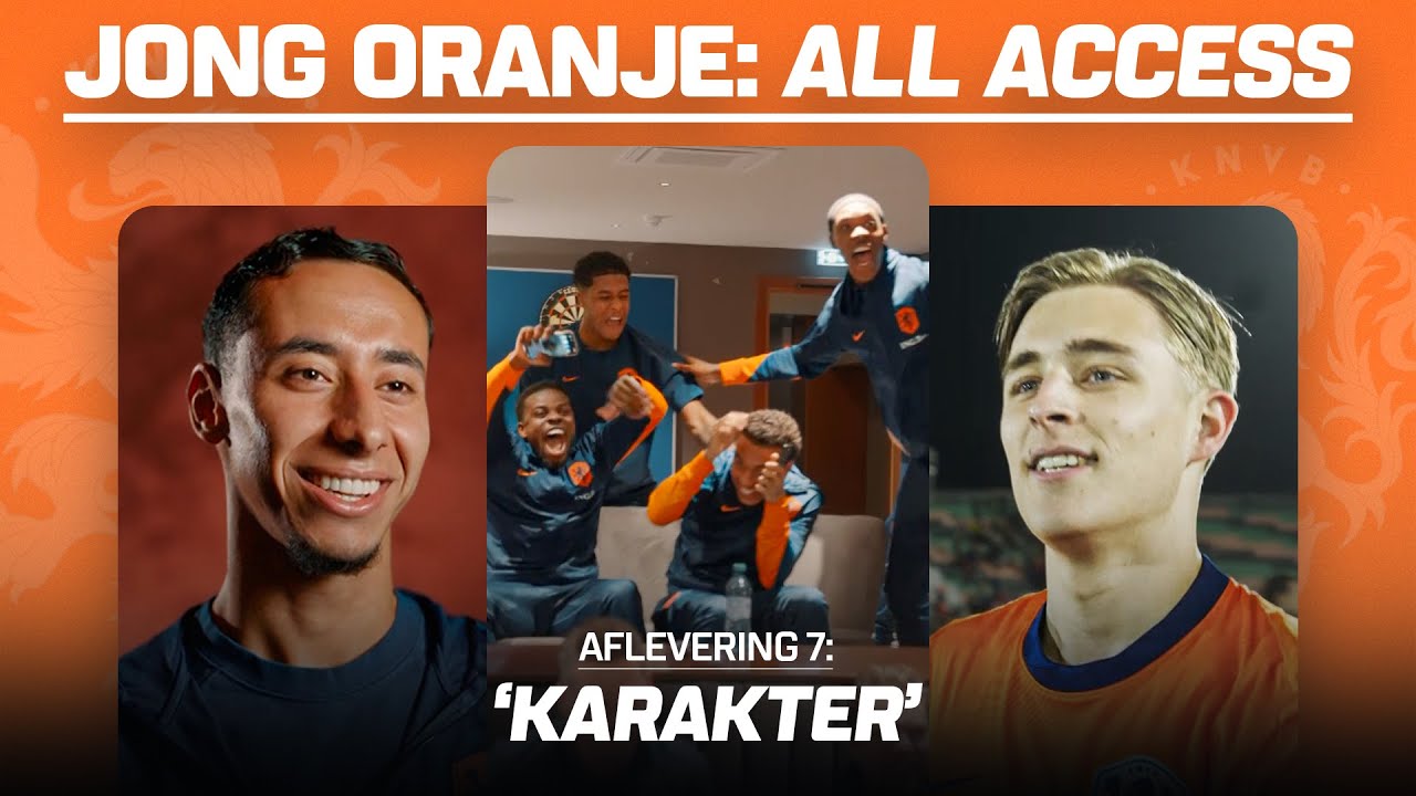 👀👂𝙆𝙄𝙅𝙆 & 𝙇𝙐𝙄𝙎𝙏𝙀𝙍 mee met Wouter Goes & Anass Salah-Eddine 🇳🇱 | Jong Oranje All Access | Aflevering 7