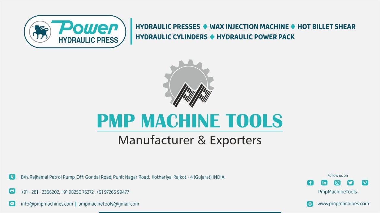 PMP MACHINE TOOLS (RAJKOT GUJARAT INDIA) YouTube