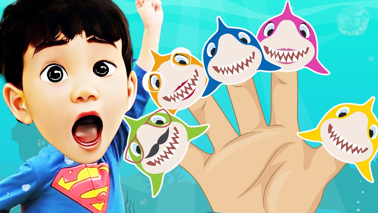Baby Shark Finger Family and Rescue Team More Nursery Rhymes YouTube