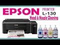 How to Cleaning Epson L130 Head & Nozzle For Better Print