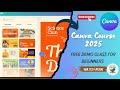 Canva course 2025 Free Demo class For beginners / Canva basic course/ graphic designing
