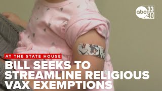 Alabama Senate bill seeks to streamline religious vaccine exemptions for students