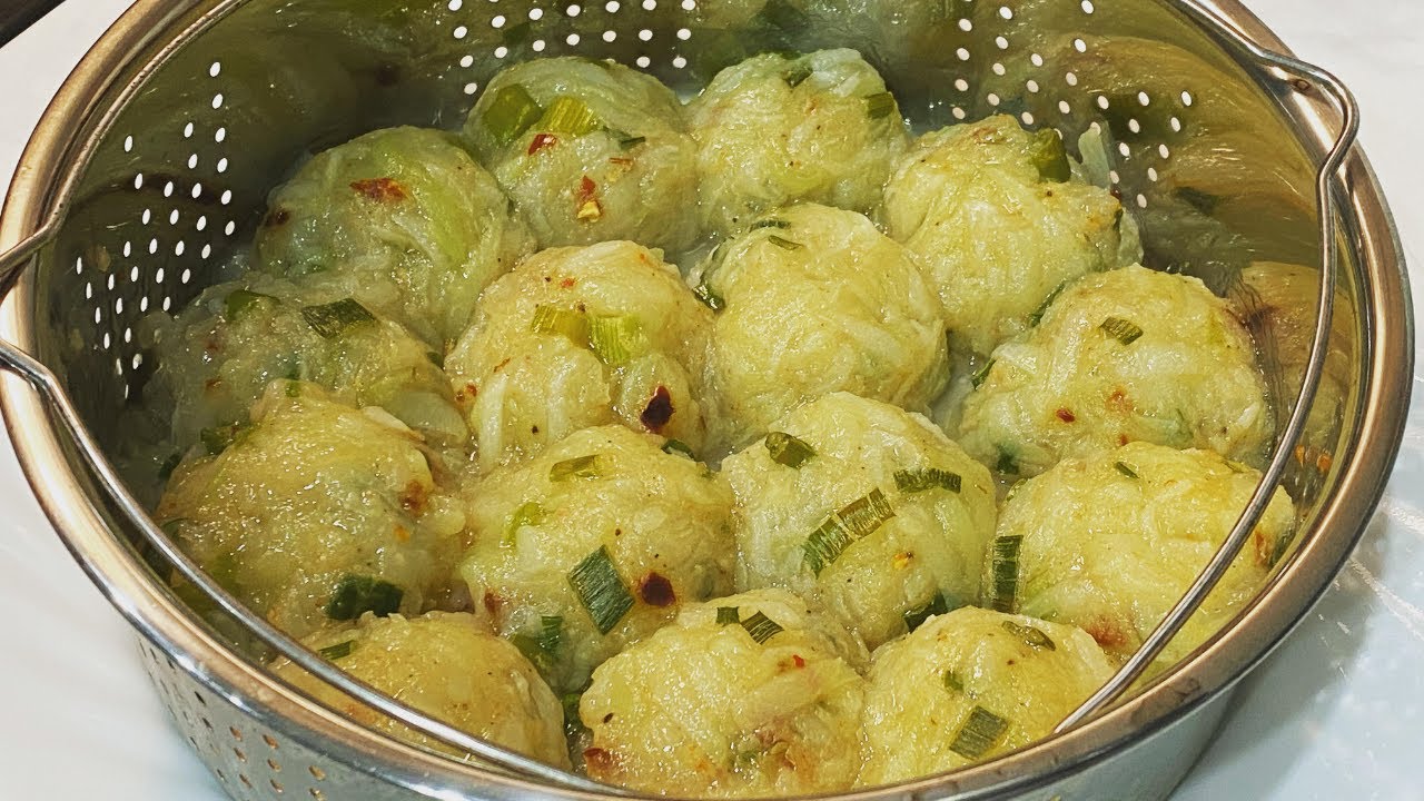 Boulette Chouchou/Chayote Dumpling - Laila's Home Cooking  - Episode 234