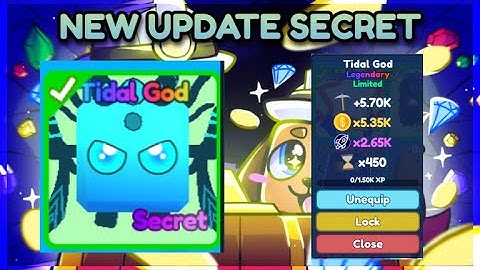 SHE GOT THE NEW TIDAL GOD SECRET! (ROBLOX MINING SIMULATOR 2 OP SECRET)