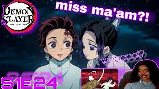 Demon Slayer First Time Reaction Season 1 Episode 24 Kimetsu No Yaibarehabilitation Training