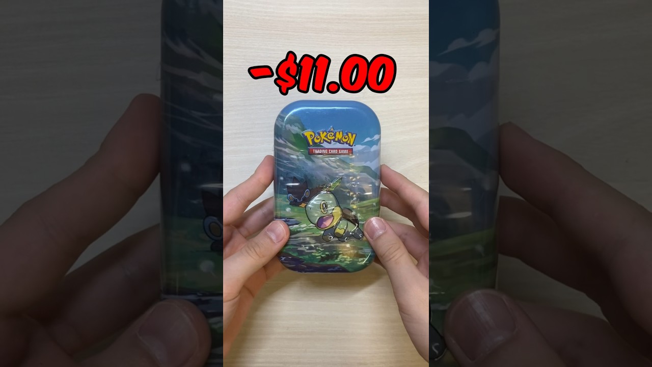 Turtwig Sinnoh Stars Mini Tin Opening 