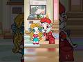 Glitter Hair Wish from Santa🎅#shorts #avatarworld #tocalife #viral #tiktok #trend #gameplay #yt