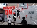 I DUNKED ON A YOUTUBER!! IRL 5v5 BASKETBALL w/ FLIGHTREACTS!!
