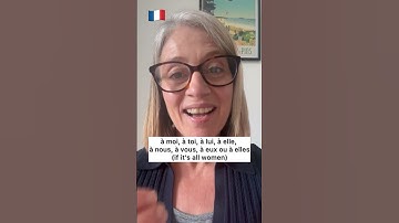 🇫🇷 How to use indirect objects in French. Speak better French now!