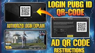 New QR Code Authorized Login System In PUBG | How To Login PUBG I'd Using QR Code