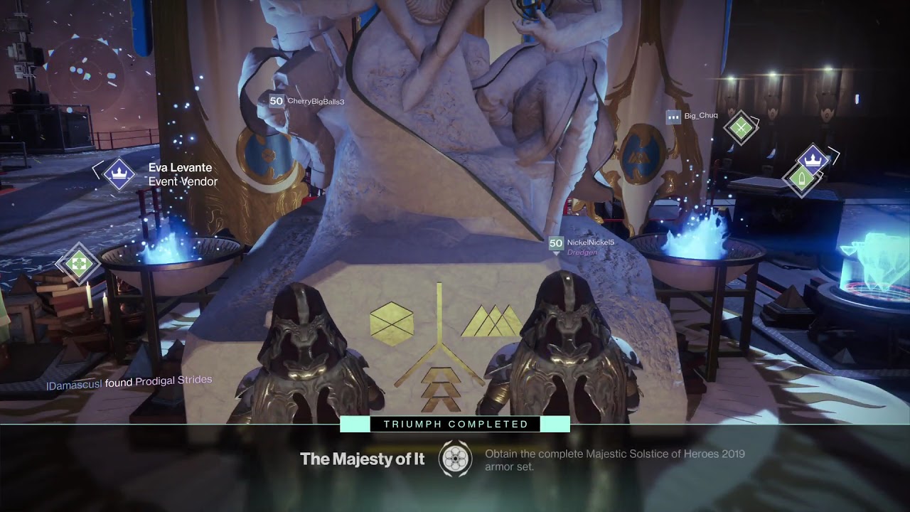 Solstice of Heroes 2019 armor completion!