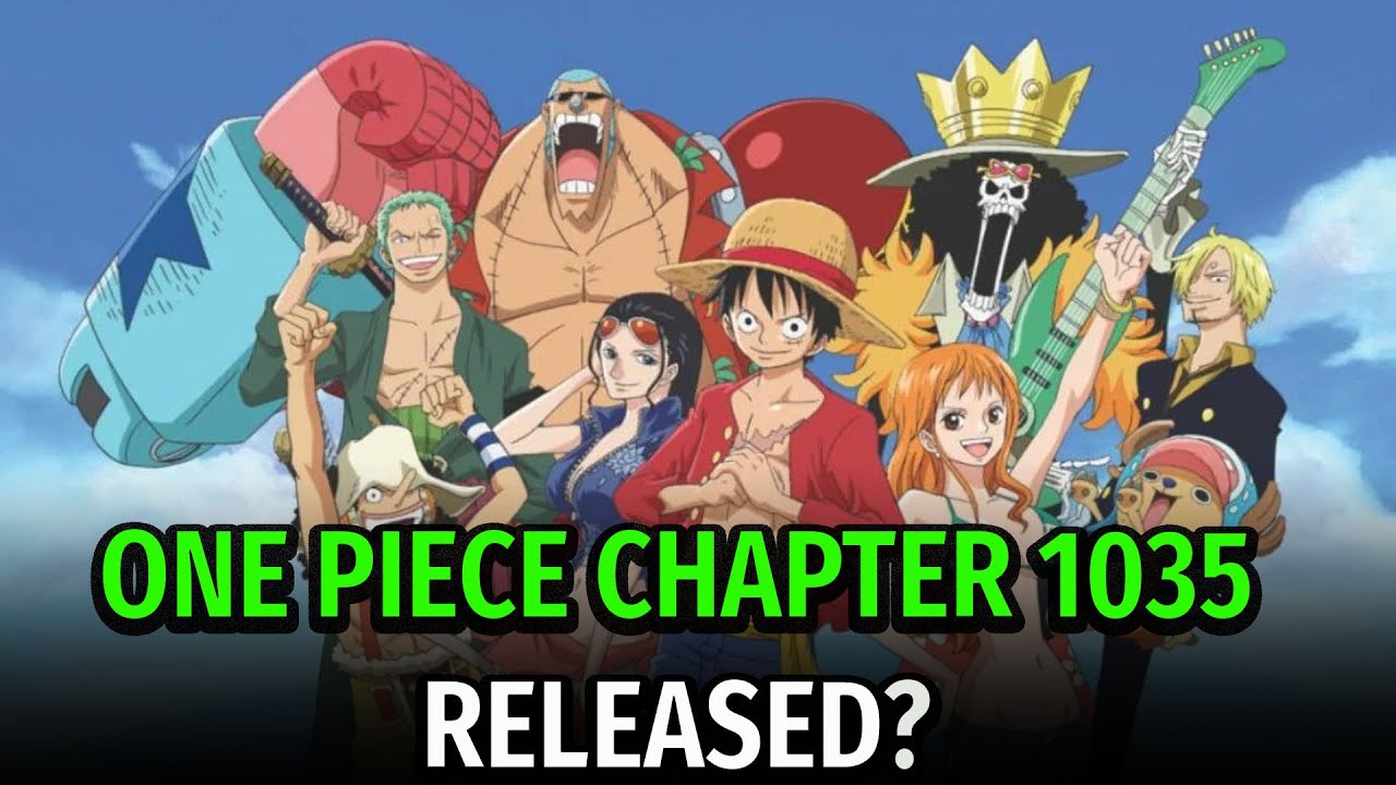 One Piece Chapter 1035 Release Date Youtube