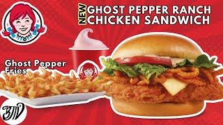 New Ghost Pepper Ranch Chicken Sandwich & Ghost Pepper Fries @Wendys || Drive Thru Thursday
