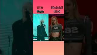 Why is this thing same? 😅🤔 (Yoonrose) #suga #rosé #bts #blackpink #Yoonrose Resimi