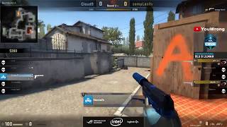 Cloud9 vs compLexity (Highlights  Map1/Inferno)  ESL One New York 2017