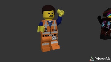 Emmet Lego Animation Test (Prisma 3D)