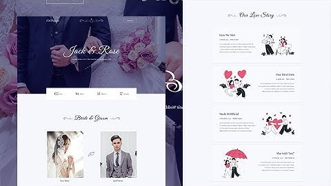 How To Create A Wedding Landing Page Using Elementor Template