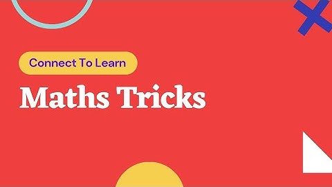 Maths tricks|| Square numbers between 40-49  #tricks#squarenumbers#youtubeshorts#shorts#mathstricks