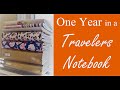 One Year in a Travelers Notebook: Pros, Cons & Tips PS Nail Update