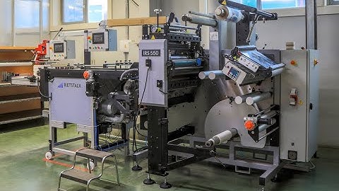 2017 Rietstack IRS 550 -- full automatic Die Cutting machine