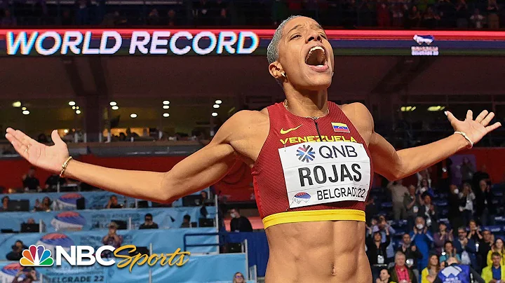 Yulimar Rojas breaks her own triple jump WORLD RECORD | NBC Sports