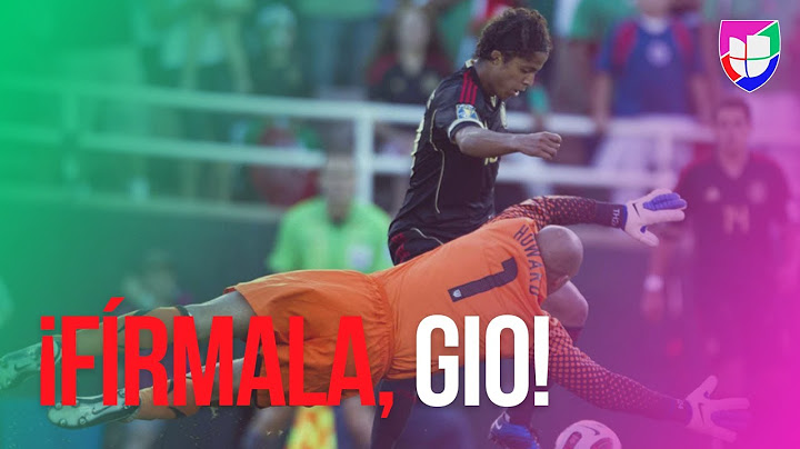8 years later... Gio dos Santos's goal against Team USA in the Gold Cup