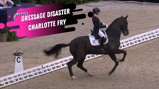 Dressage Disaster Dark Legend Shows Charlotte Fry His Dark Side At The World Cup Grand Prix Final