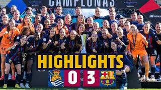 SUPER CHAMPIONS!! HIGHLIGHTS | Real Sociedad 0 - FC Barcelona 3 | SUPER CUP 🏆 screenshot 2