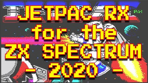 Jetpac RX for the ZX Spectrum from Highriser (2020)