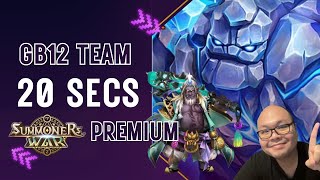 Summoners War 2025 ทม Gb12 Euldong แบบ Premium จบ 20 วนาท
