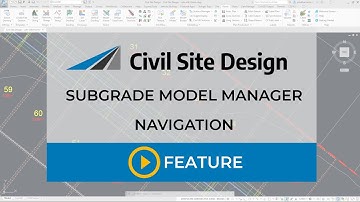 Subgrade Model Manager | Navigation
