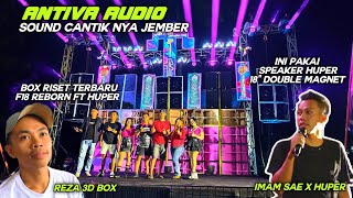 Suaranya Sangarlaunching Spek Terbaru Antiva  Jember Pakai Box F18 Reborn 3d Speaker Huper 