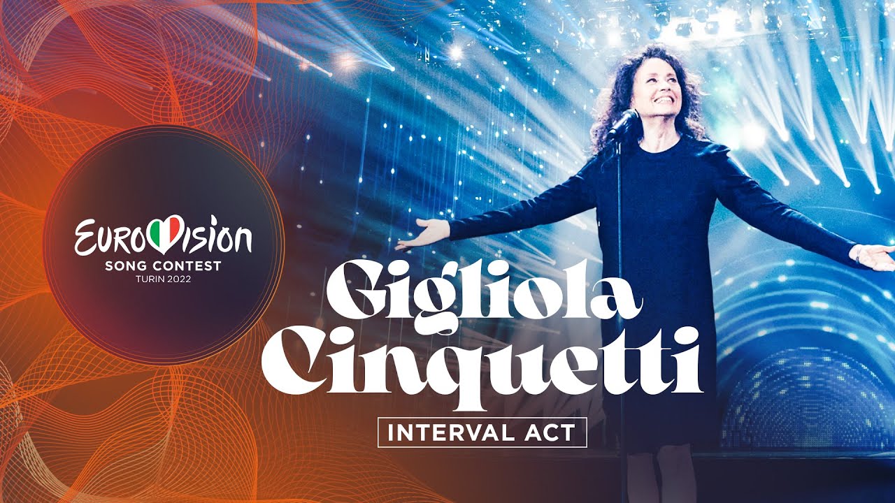 Interval Act: Gigliola Cinquetti - Non Ho L’Età - Eurovision 2022 - Turin