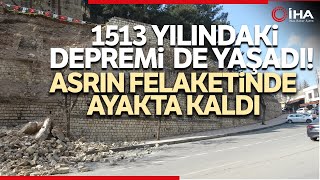 Tarihi Kahramanmaraş Kalesi Depremde Ayakta Kaldı