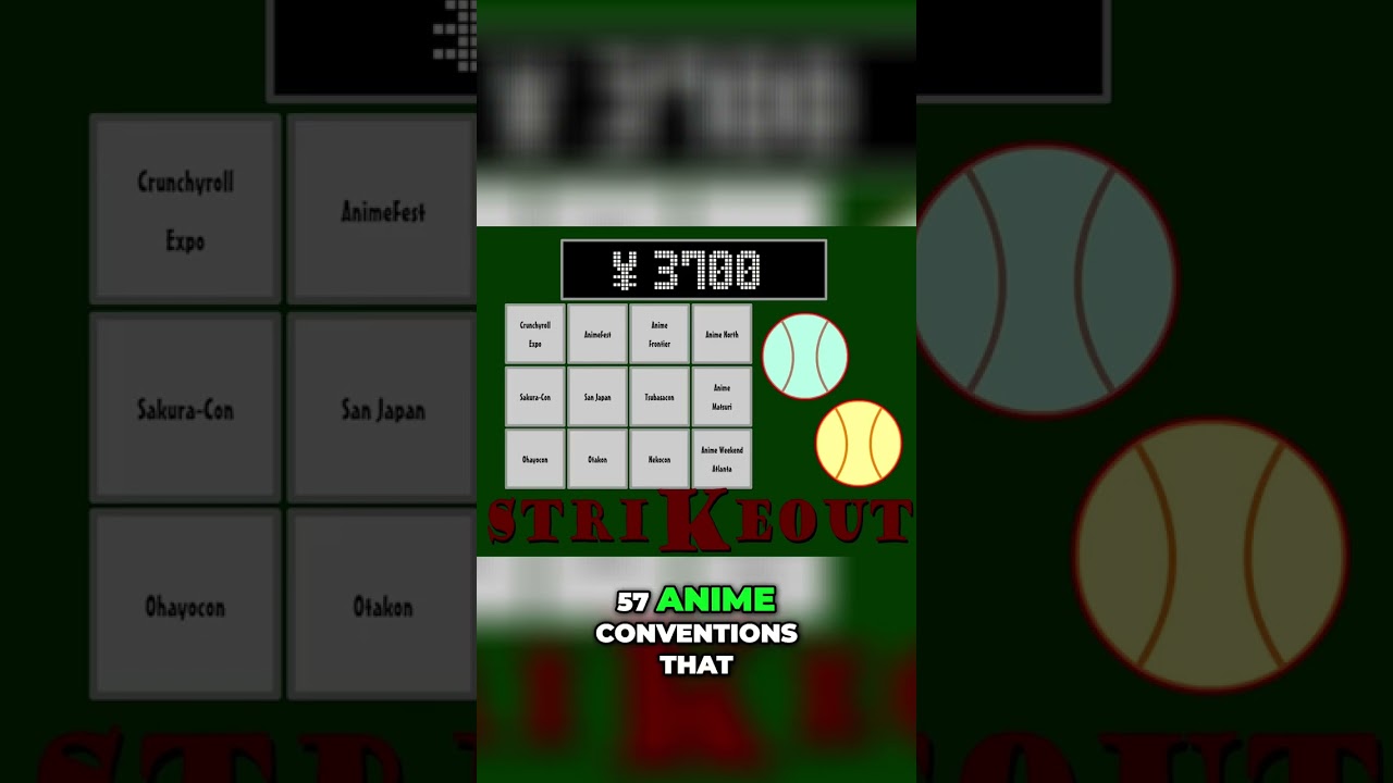 Anime Convention Game: Can You Name Them All? 