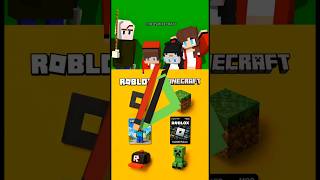 JJ Sister Roblox vs. Minecraft Airdrops 🫠🤕 - MAIZEN Minecraft Animation #shorts #minecraftanimation