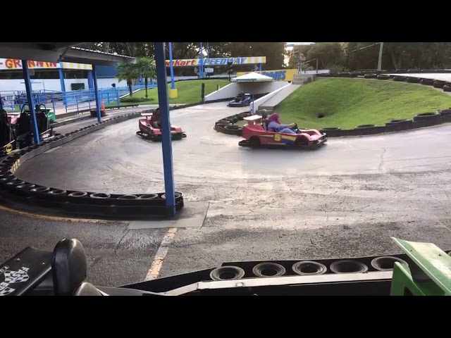 Thumbnail for Go cart time at FAST EDDIES FUN CENTER