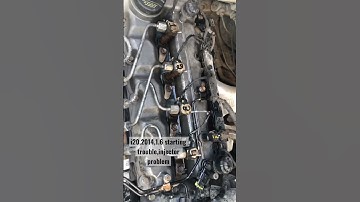 i20, 2014 model 1.6, starting trouble, injector problem