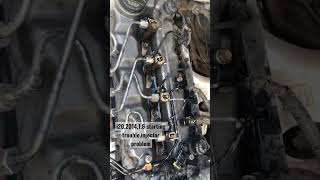 I20 2014 Model 16 Starting Trouble Injector Problem