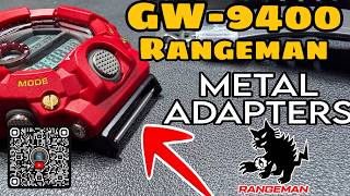G-SHOCK GW-9400 RANGEMAN : METAL LUG ADAPTERS