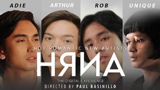 Video thumbnail of "HRNA: Digital Concert Introduction Song perform by Arthur Nery, Unique, Rob Deniel, & Adie (Lyrics)"